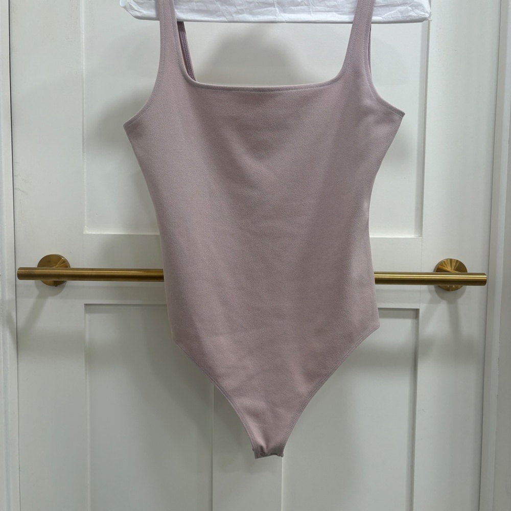 Express tank top bodysuit -  Blush Pink